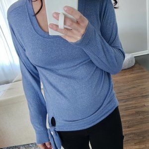 J Crew blue sweater